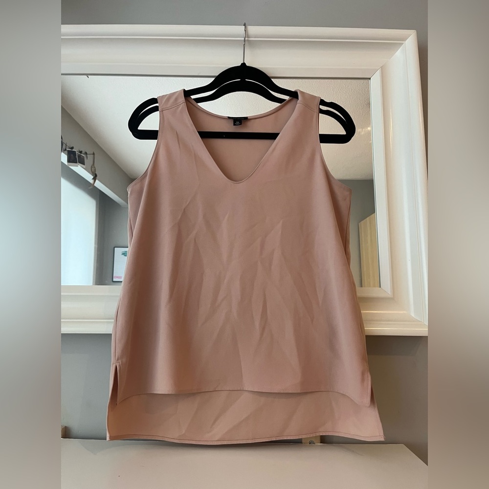 Ann Taylor sleeveless work blouse